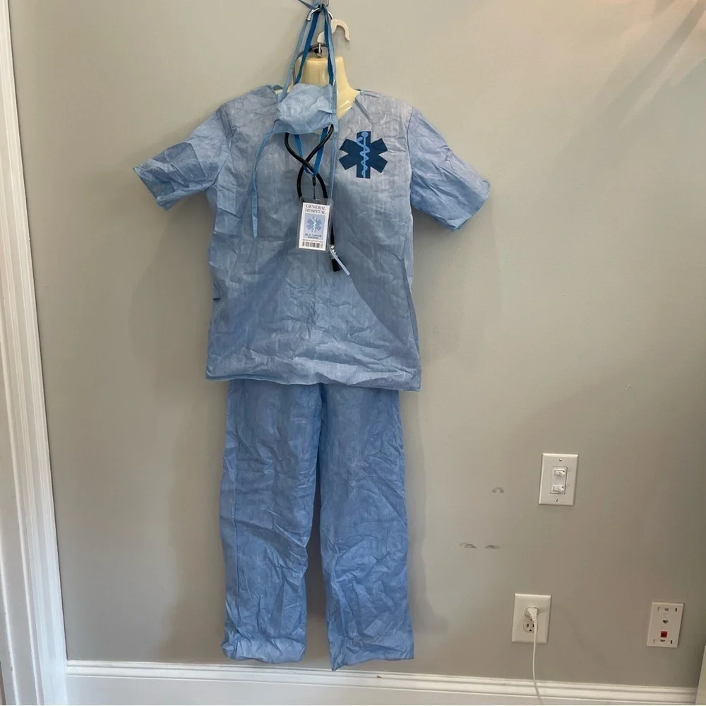Doctor Jr Costume Kids 12-14 5 Piece Costume Halloween